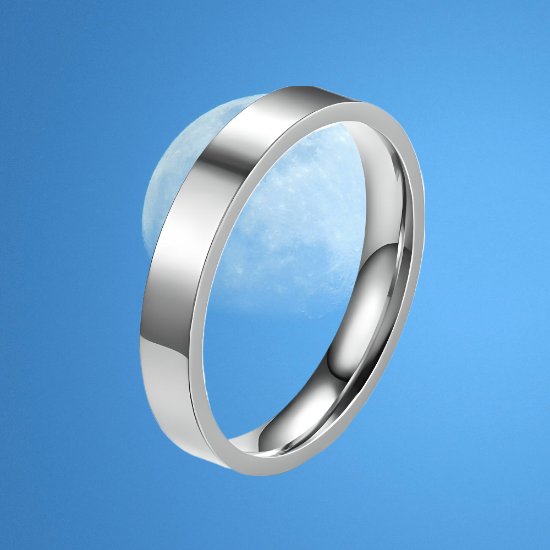 Imagen de 1 Anillo 4mm Unisex o para Pareja Acero Tungsteno Inoxidable A Escoger 4 Colores en 7 Tallas ALTISIMA RESISTENCIA - ANTIRAYADURAS Y ELEGANCIA  x1-113