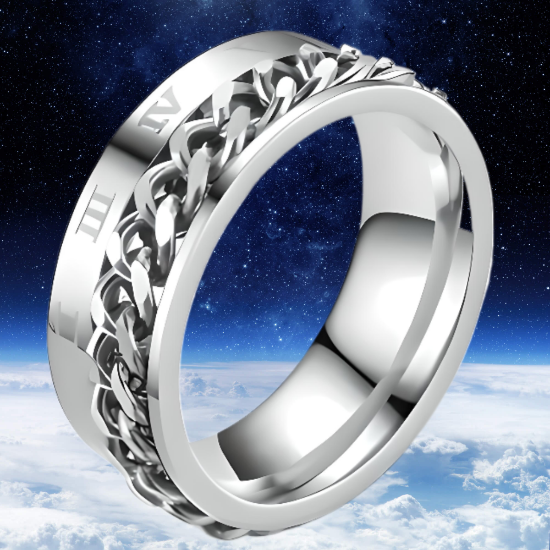 Imagen de 1 Elegante Anillo Anti Estres 8mm  Unisex o Para Pareja Acero Tungsteno Inoxidable A Escoger 2  Modelos en 5 Combinaciones en 7 Tallas ALTISIMA RESISTENCIA - ANTIRAYADURAS Y ELEGANCIA  x1-113