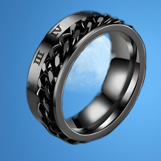 Imagen de 1 Elegante Anillo Anti Estres 8mm  Unisex o Para Pareja Acero Tungsteno Inoxidable A Escoger 2  Modelos en 5 Combinaciones en 7 Tallas ALTISIMA RESISTENCIA - ANTIRAYADURAS Y ELEGANCIA  x1-113