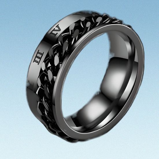 Imagen de 1 Elegante Anillo Anti Estres 8mm  Unisex o Para Pareja Acero Tungsteno Inoxidable A Escoger 2  Modelos en 5 Combinaciones en 7 Tallas ALTISIMA RESISTENCIA - ANTIRAYADURAS Y ELEGANCIA  x1-113