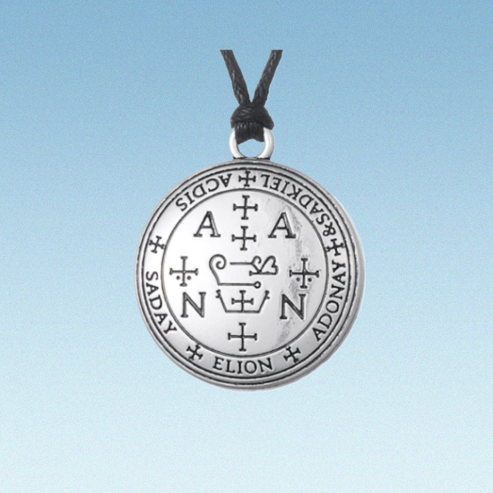 Imagen de 1 Collar con 1 Dije Curado Intensionado de 1 Arcangel (Miguel o Gabriel o  Rafael, Etc.) 30x30mm en Alas de Angel 80x60 mm   Poderosisimo Talisman Protector En Collar + 9 ARCANGELES para Escoger X1-113