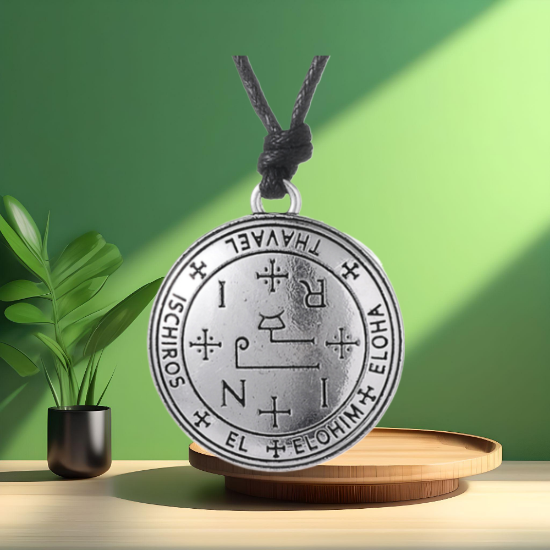 Imagen de 1 Collar con 1 Dije Curado Intensionado de 1 Arcangel (Miguel o Gabriel o  Rafael, Etc.) 30x30mm en Alas de Angel 80x60 mm   Poderosisimo Talisman Protector En Collar + 9 ARCANGELES para Escoger X1-113