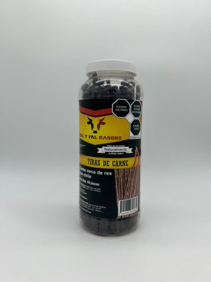 Imagen de BOTE DE TIRAS DE CARNE SECA