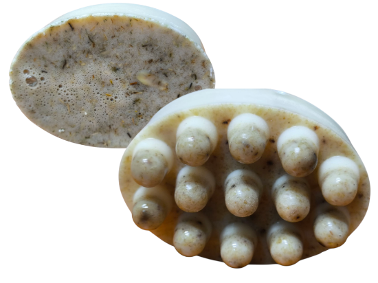 Imagen de Paquete de tres jabones "Avena, arroz con miel y avena con manzanilla"