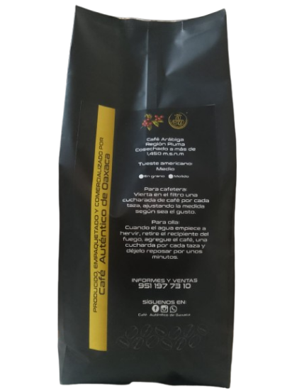 Imagen de CAFÉ GOURMET AUTENTICO DE OAXACA