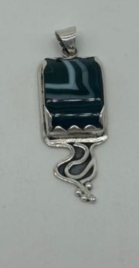 Imagen de DIJE AGATA VERDE