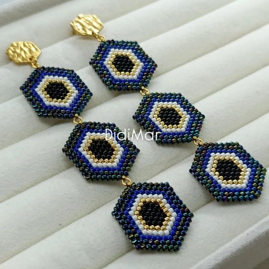 Imagen de ARETES MAXI OJO TURCO 