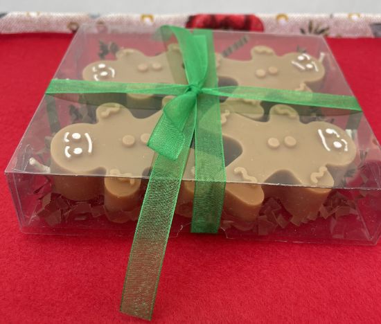 Imagen de Velas aromáticas de galletas de jengibre